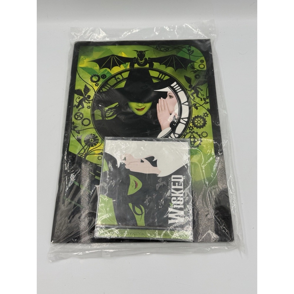 Wicked Souvenir Program 2016 w/Cast Insert And Broadway Cast CD New In Package